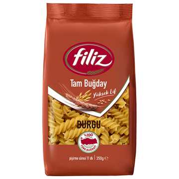 Filiz Tam Buğday Makarna Burgu 350 G
