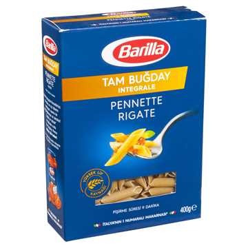 Barilla Tam Buğday Kalem/İntegrale Pennette Makarna 400 G