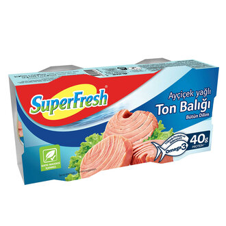 Superfresh Ayçiçek Yağlı Ton Balığı 2*150 G