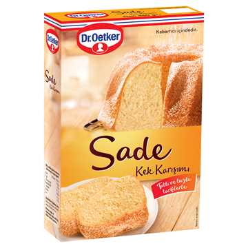 Dr. Oetker Sade Kek Karışımı 450 G