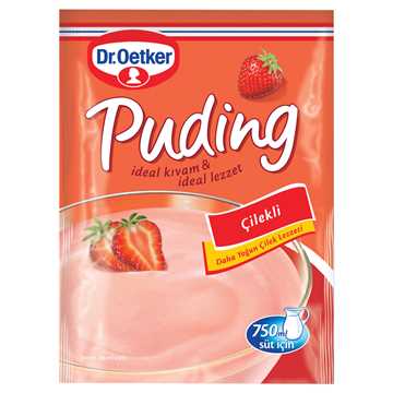 Dr. Oetker Çilekli Puding 125 G