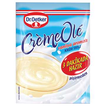 Dr.Oetker Creme Ole Vanilya Aromalı Tatlı 118 G