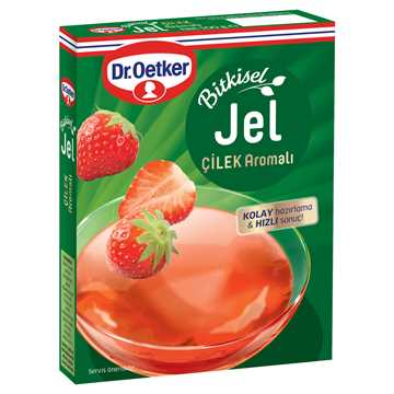 Dr. Oetker Çilek Aromalı Jel 100 G