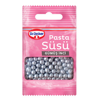 Dr.Oetker Pasta Süsü Gümüş İnci 10G