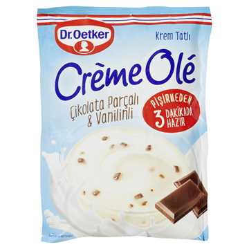 Dr.Oetker Creme Ole Çikolata &amp; Vanilinli 109G