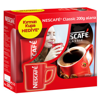 Nescafe Classic 200 G Eko Paket + Fincan Hediyeli