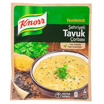 Knorr Çorba Şehriyeli Tavuk 51 Gr.