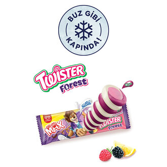Algida Max Twister 72 ml Forest Dondurma