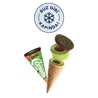 Cornetto Disc Antep Fıstığı-Çikolata 140 Ml