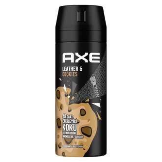 Axe Erkek Deodorant Sprey Leather &amp; Cookies 150 Ml