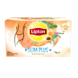 Lipton Slim Plus Kayısılı 20Li 36 G
