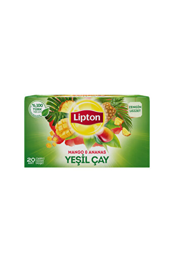 Lipton Mango Ananas Yeşil Çay 20Li 30G