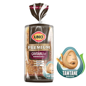 Uno Premium Çavdarlı &amp; Karabuğdaylı Ekmek 480 G