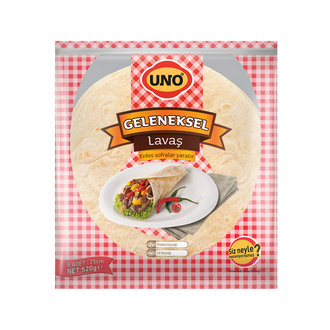 Uno Geleneksel Lavaş 25 Cm 520 Gr.