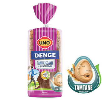 Uno Denge Tam Buğdaylı Ve Çiya Tohumlu Ekmek 470 G