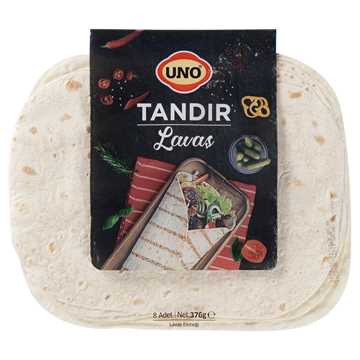 Uno Tandir Lavaş 8 Adet 376 Gr