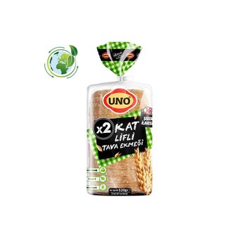 Uno İki Kat Lifli Tava Ekmeği 520 G