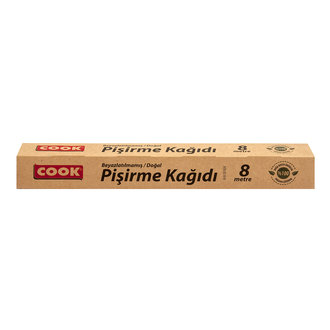 Cook Doğal Pişirme Kağıdı 8 M