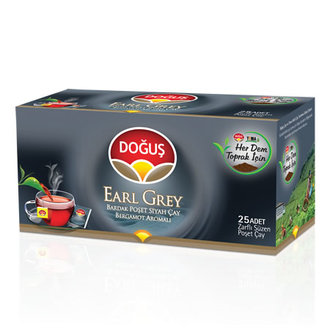 Doğuş Early Grey Süzen Poşet Çay 25x2 Gr.