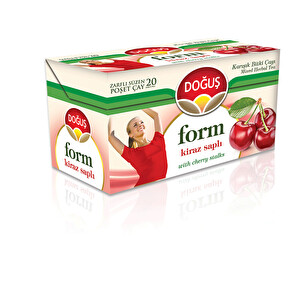 Doğuş Form Kiraz Saplı Bitki Çayı 20li 40 gr