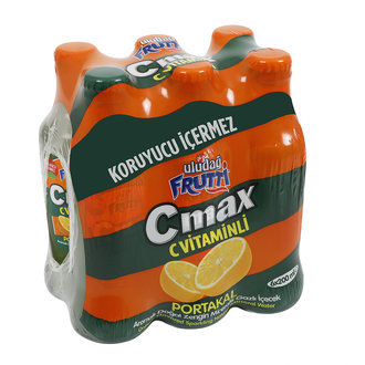 Uludağ Frutti C-max Portakal C Vitaminli  6X200 Ml