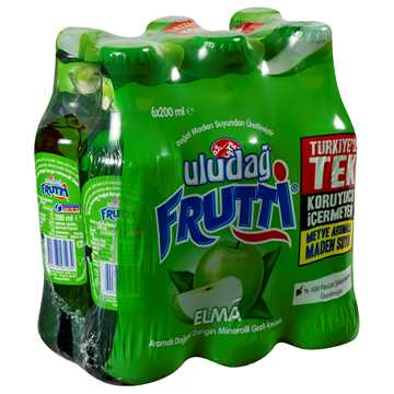 Uludağ Frutti  Elma 6X200 Ml