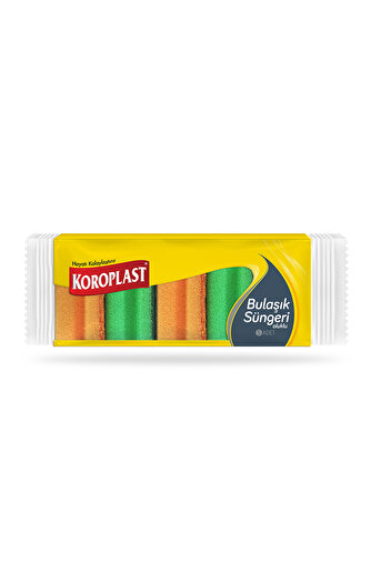 Koroplast Sünger Oluklu 5li
