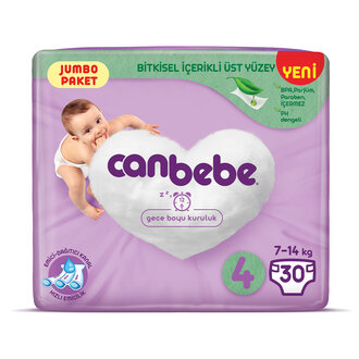 Canbebe Jumbo Maxi 4 No 7-14 Kg 30 Lu