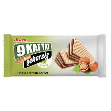 Ülker 9 Kat Tat İnce İnce Şekersiz Fındıklı 118 gr