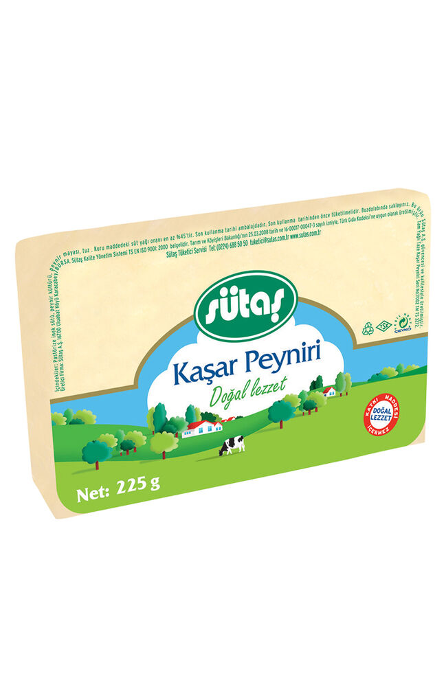Sütaş Kaşar Peyniri 225 gr