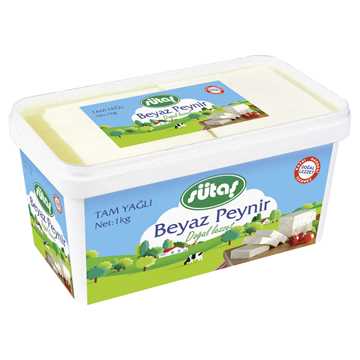 Sütaş Tam Yağlı Beyaz Peynir 1000 G