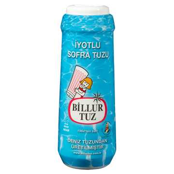 Billur Tuz Tuzluk 500 G (Pet)