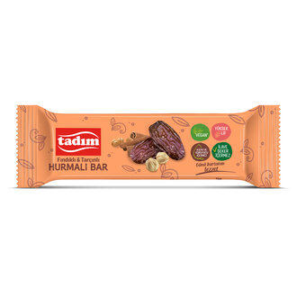 Tadım Fındıklı &amp; Tarçınlı Hurmalı Bar 40 G