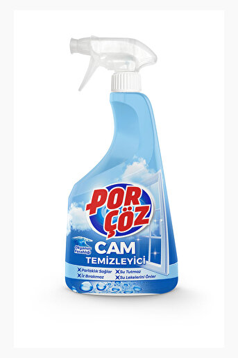 Porçöz Cam Temizleyici 750 Ml