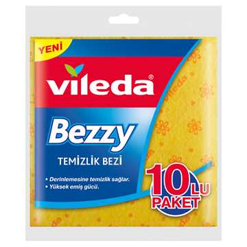 Vileda Bezzy Temizlik Bezi 10 Lu