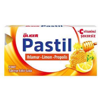 Ülker Pastil Ihlamur Limon Propolis 8 Adet 22.4 G