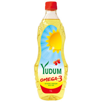 Yudum Omega 3 Ayçiçek Yağı 1 L