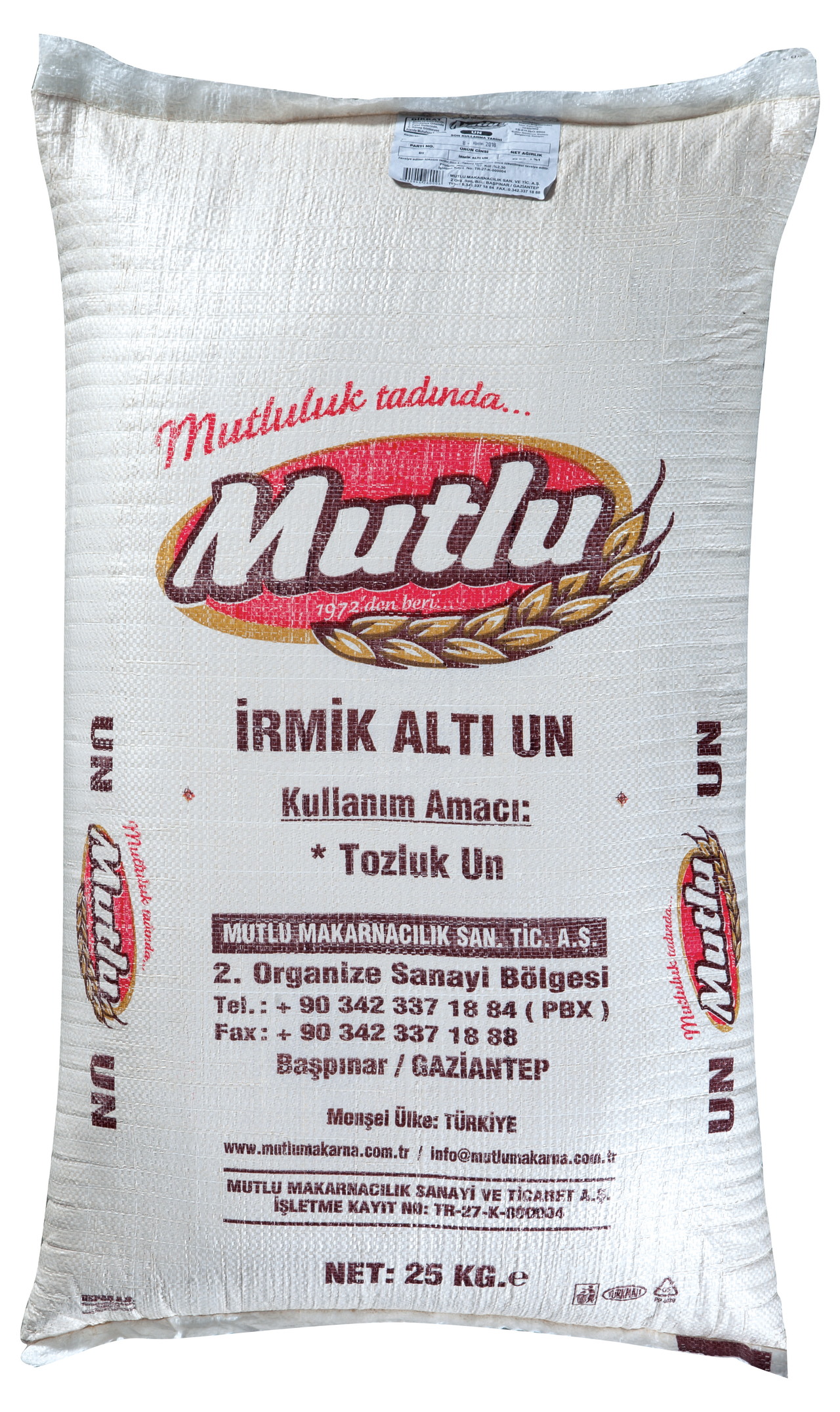 Mutlu İrmik Altı Un Sarı