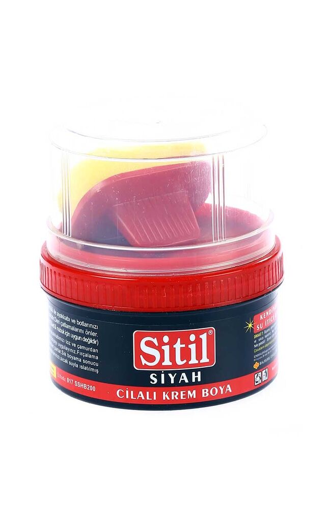 Sitil Krem Boya Siyah 200 ml