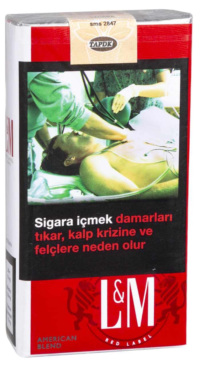 L&amp;M Sigara Label 100
