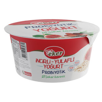 Eker Probiyotik Yoğurt 125 gr İncir &amp; Yulaf