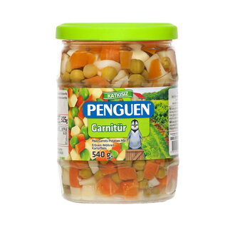 Penguen Garnitür 540 G ( Cam Şişe )