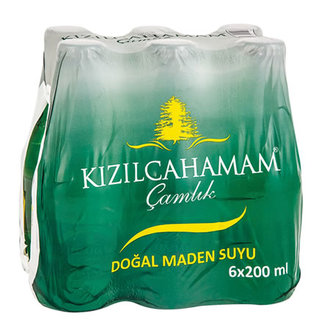 Kızılcahamam Çamlık Doğal Maden Suyu 6X200 Ml