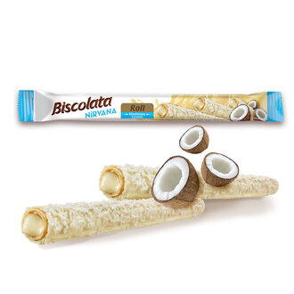 Şölen Biscolata Nirvana Roll Hindistan Cevizli 22.5 gr