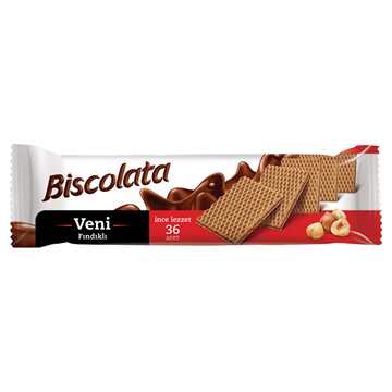 Biscolata Veni Fındıklı gofret 110 g
