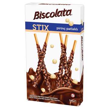 Şölen Biscolata Stix Pirinç Patlaklı 34 g