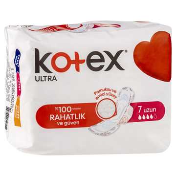 Kotex Ultra Hijyenik Ped Uzun 7 Ped