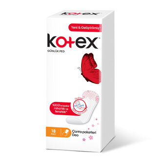 Kotex İnce Günlük Parfümlü 18Li