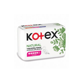 Kotex Natural Ultra Tekli Paket Uzun 7Li