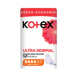 Kotex Ultra Hijyenik Ped Süper Ekonomik Normal 24 lü
